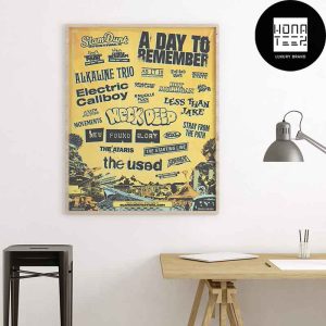 Slam Dunk Festival 2025 Lineup Fan Gifts Home Decor Poster Canvas