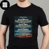 Stagecoach Country Music Festival 2025 Lineup At Empire Polo Club In Indio CA Fan Gifts Two Sides Classic T-Shirt