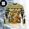 Star Trek Make It Snow Captain Picard Wearing Santa Hat Cute 2024 Ugly Christmas Sweater