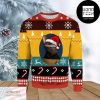 Star Trek Make It Snow Captain Picard Wearing Santa Hat Cute 2024 Ugly Christmas Sweater