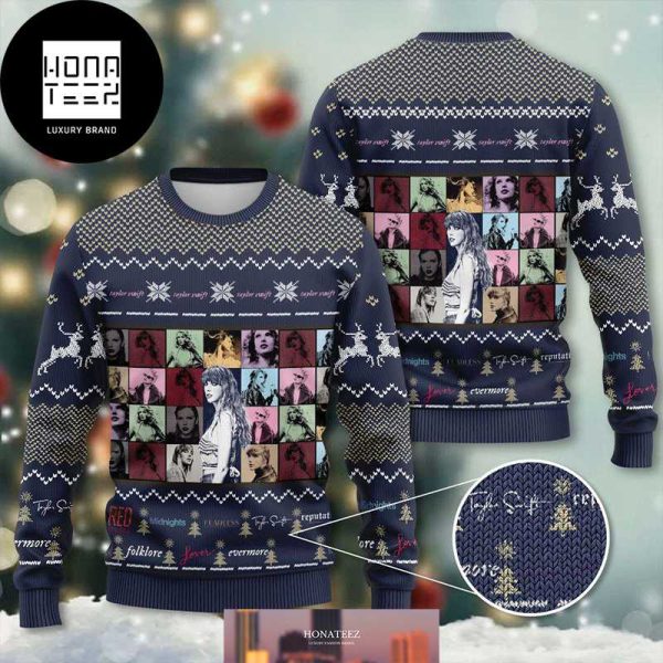 Taylor Swift Best Of Song The Eras Tour 2024 Ugly Christmas Sweater