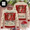 Taylor Swift Cute Chibi Wearing Xmas Hat 2024 Ugly Christmas Sweater