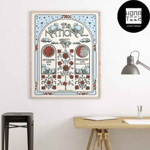 The National Band Concert At Granary Live In Salt Lake City On 29 September 2024 Fan Gifts Home Decor Poster Canvas