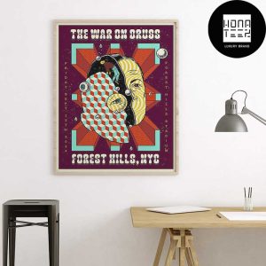 The War On Drugs Concert At Forest Hills Stadium Queens NY On September 13 2024 Fan Gifts Home Decor Poster Canvas