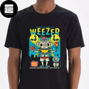 Weezer Voyage To The Blue Planet Tour 2024 At Madison Square Garden In New York On Sep 11 2024 Fan Gifts Classic T-Shirt