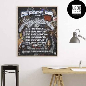 Yung Bans Before RR Tour Date 2024 Fan Gifts Home Decor Poster Canvas