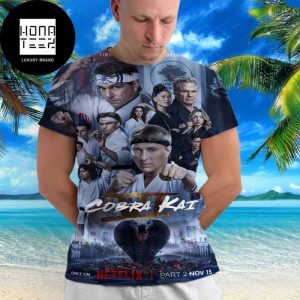 Cobra Kai Season 6 Part 2 First Artwork Fan Gifts All Over Print Shirt