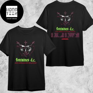 Fontaines DC Japan And Australia And New Zealand 2025 Tour Fan Gifts Two Sides Classic T-Shirt