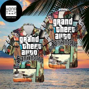 GTA San Andreas 20 Year Anniversary Fan Gifts Trending Hawaiian Shirt