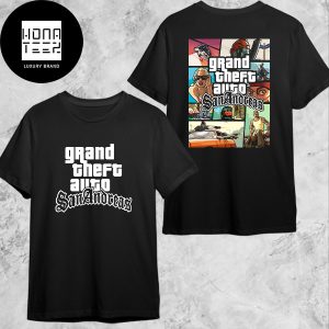 GTA San Andreas 20 Year Anniversary Two Sides Classic T-Shirt