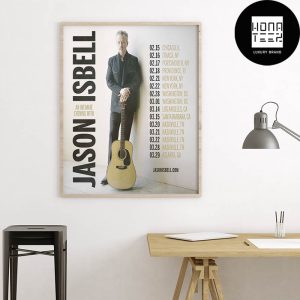 Jason Isbell Solo 2025 Tour Dates Fan Gifts Home Decor Poster Canvas