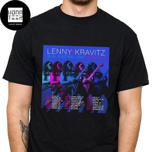 Lenny Kravitz Blue Electric Light 2025 Tour Dates Fan Gifts Classic T-Shirt