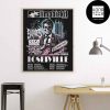 Monsters Of Rock 2025 Lineup Fan Gifts Home Decor Poster Canvas