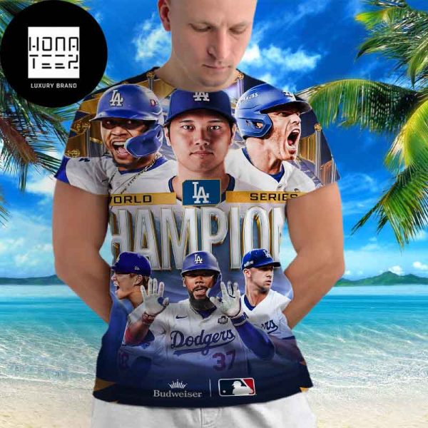 MLB 2024 World Series Champion Los Angeles Dodgers Fan Gifts All Over Print Shirt