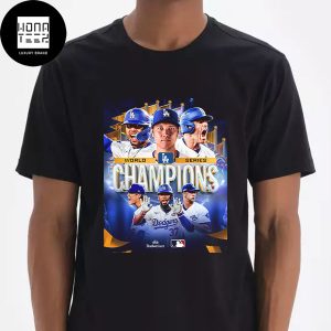 MLB 2024 World Series Champion Los Angeles Dodgers Fan Gifts Classic T-Shirt