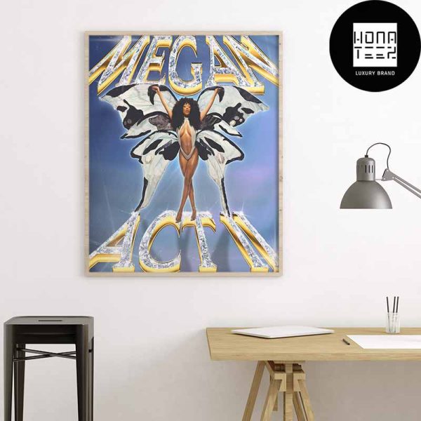 Megan Thee Stallion MEGAN Act II Deluxe LP New Design Fan Gifts Home Decor Poster Canvas