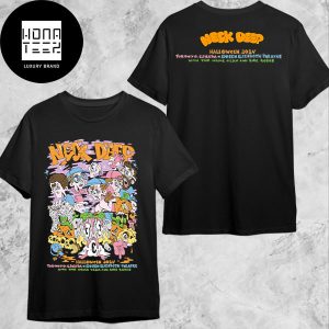 Neck Deep North American Tour In Toronto Halloween 2024 Fan Gifts Two Sides Classic T-Shirt