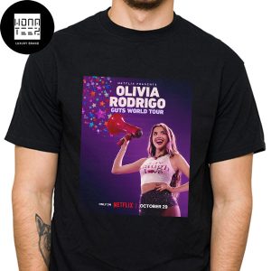 Olivia Rodrigo Guts World Tour On Netflix October 29 2024 Fan Gifts Classic T-Shirt