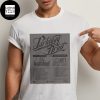 Damiano David Born With A Broken Heart Out October 25th 2024 Fan Gifts Two Sides Classic T-Shirt