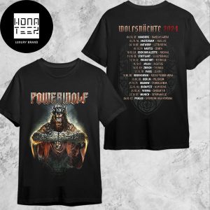 Powerwolf Wolfsnächte Tour 2024 Fan Gifts Classic T-Shirt