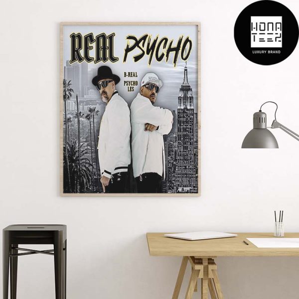 Psycho Les X BReal New Album Real Psycho Fan Gifts Home Decor Poster Canvas