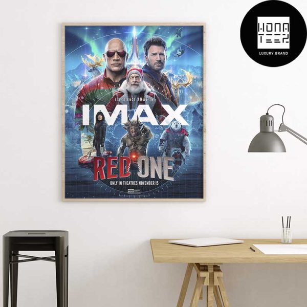 Red One Movie XMAS Is Bigger In IMAX Fan Gifts Home Decor Poster Canvas