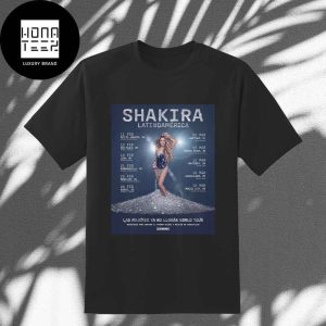 Shakira Las Mujeres Ya No Lloran Latin America Tour Dates 2025 Fan Gifts Classic T-Shirt