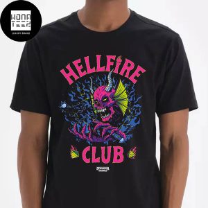 Stranger Things The Hellfire Club New Logo Pink Color Fan Gifts Classic T-Shirt