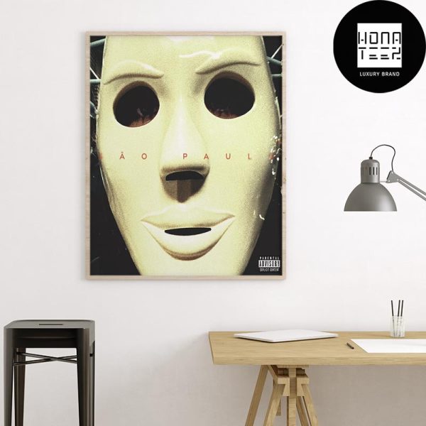 The Weeknd São Paulo Single Cover Fan Gifts Home Decor Poster Canvas