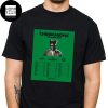 Tyler, the Creator Chromakopia World Tour Dates 2025 Fan Gifts Two Sides Classic T-Shirt