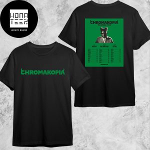 Tyler, the Creator Chromakopia World Tour Dates 2025 Fan Gifts Two Sides Classic T-Shirt