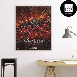 Venom The Last Dance For IMAX Fan Gifts Home Decor Poster Canvas