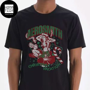 Aerosmith Christmas Vacation Signature Xmas Fan Gifts Classic T-Shirt