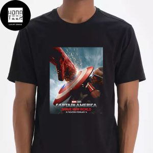 Captain America Brave New World New Artwork Fan Gifts Classic T-Shirt