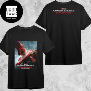 Captain America Brave New World New Artwork Fan Gifts Two Sides Classic T-Shirt