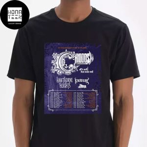 Chiodos 20th Anniversary Of All’s Well That Ends Well 2025 Tour Dates Fan Gifts Classic T-Shirt