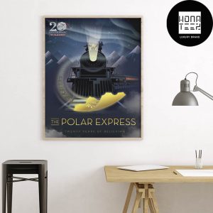 First Poster The 20th Anniversary Of THE POLAR EXPRESS Fan Gifts Home Decor Poster Canvas