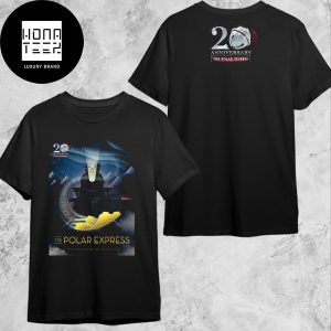 First Poster The 20th Anniversary Of THE POLAR EXPRESS Fan Gifts Two Sides Classic T-Shirt