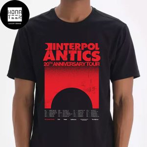 Interpol Band Antics 20th Anniversary Tour Dates Fan Gifts Classic T-Shirt