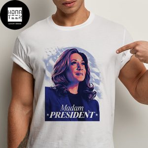 Kamala Harris Madam President Election Day 2024 Classic T-Shirt