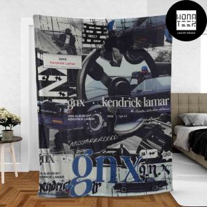 Kendrick Lamar New Album GNX New Design Fan Gifts Fleece Blanket