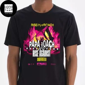 Papa Roach Rise Of The Roach US Tour 2025 Fan Gifts Classic T-Shirt