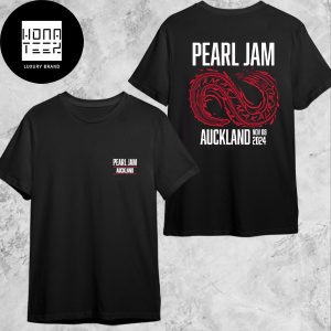 Pearl Jam Dark Matter World Tour 2024 In Auckland On November 08 2024 Fan Gifts Two Sides Classic T-Shirt