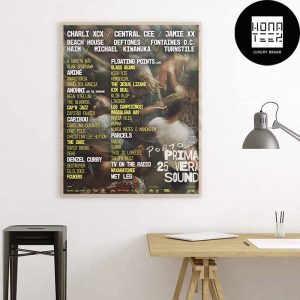 Primavera Sound Porto 2025 Lineup Fan Gifts Home Decor Poster Canvas