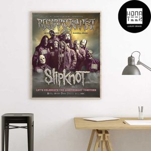 Resurrection Fest Estrella Galicia 20th Anniversary With Slipknot 2025 Fan Gifts Home Decor Poster Canvas