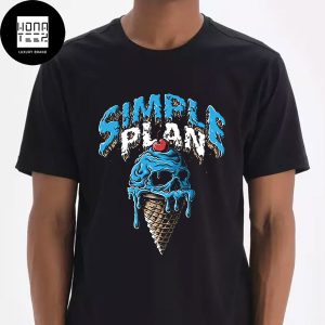 Simple Plan Blue Ice Cream Fan Gifts Classic T-Shirt