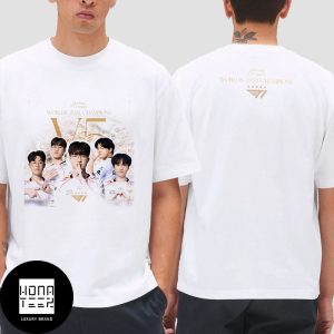 T1 Wins The League Of Legends World 2024 Championship Fan Gifts Two Sides Classic T-Shirt