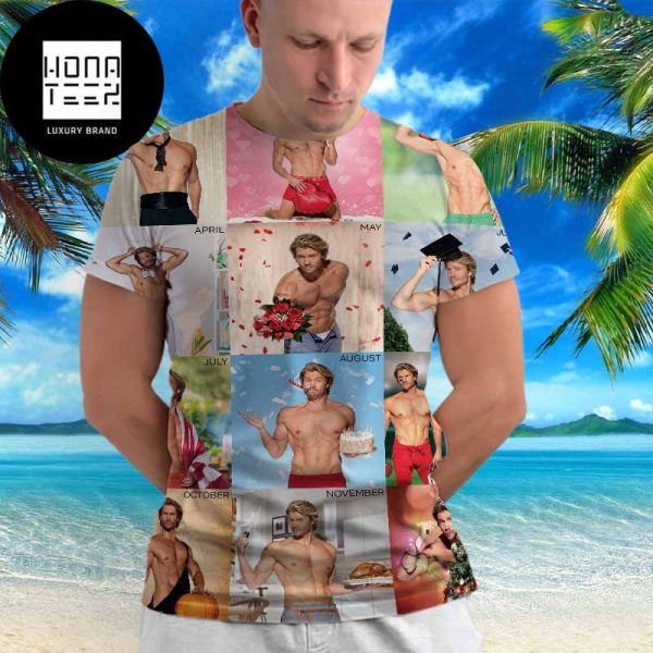 The Merry Gentlemen Film A Chad Michael Murray Calendar Photoshoot Fan Gifts All Over Print Shirt