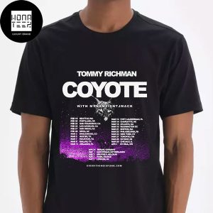 Tommy Richman The Coyote 2025 Tour Dates Fan Gifts Classic T-Shirt