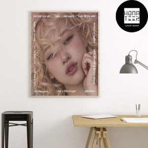 rosie New Album By ROSÉ Official Tracklist Fan Gifts Home Decor Poster Canvas